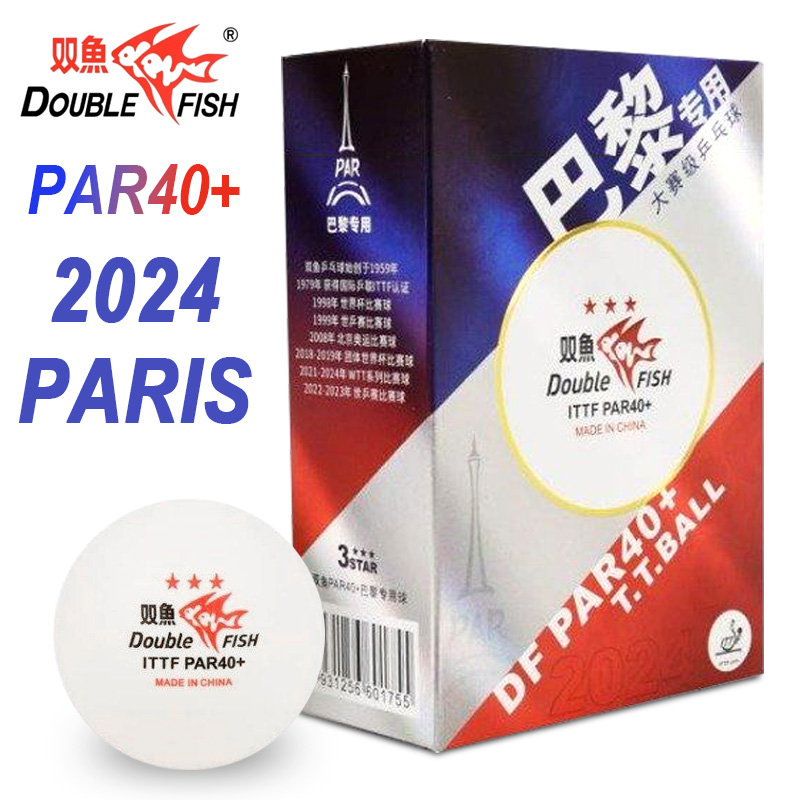 Table Tennis France - DOUBLE FISH PAR 40+ Piłeczki do