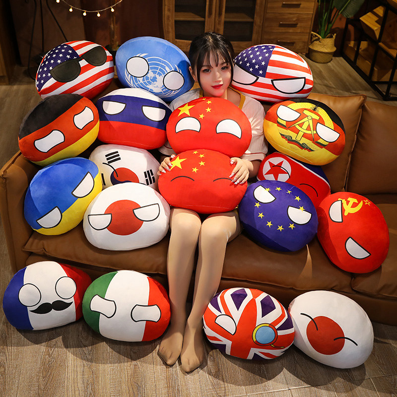 1PC 10CM Country Ball Pluszowe – Table Tennis France recenzja i cena