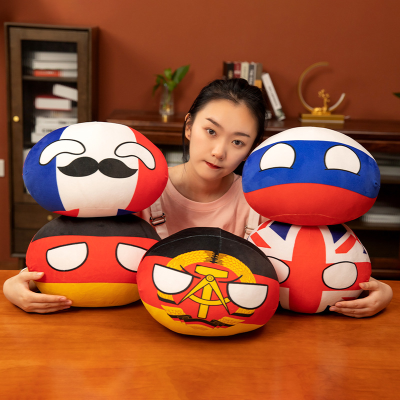 Pluszaki Kawaii Polandball 10- – Table Tennis France recenzja i cena