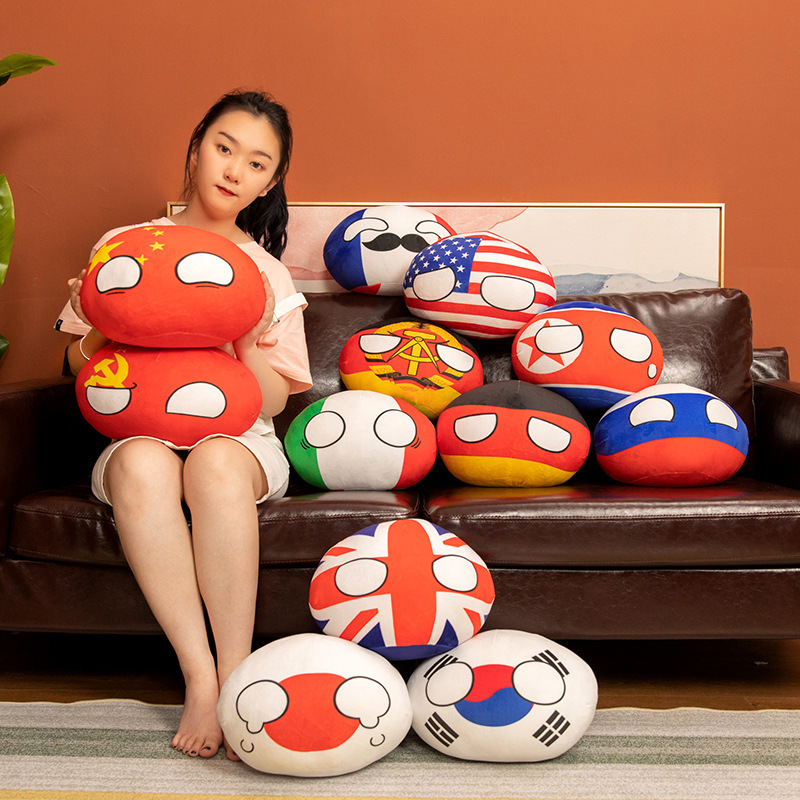 Pluszaki Kawaii Polandball 10- – Table Tennis France recenzja i cena