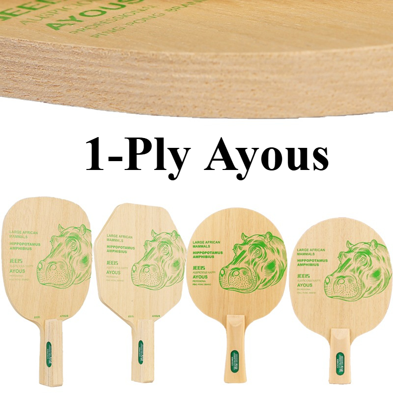 JEELS Green Hippo 1-warstwowa  – Table Tennis Paddles recenzja i cena