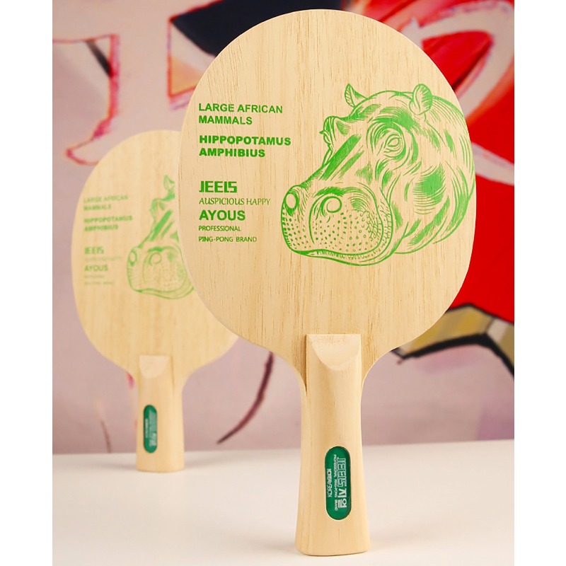 JEELS Green Hippo 1-warstwowa  – Table Tennis Paddles recenzja i cena