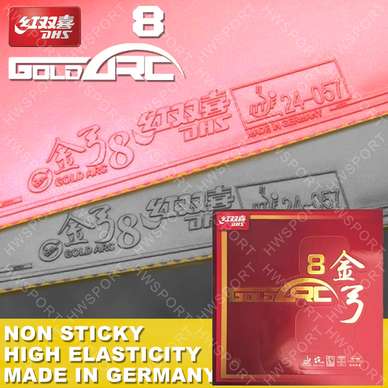 DHS Gold Arc 8 Guma do tenisa  – Table Tennis Joola recenzja i cena