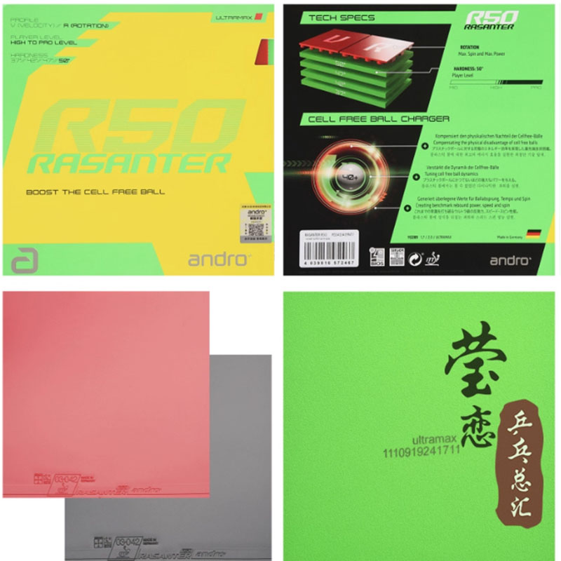 Guma do tenisa stołowego Andro – Table Tennis Racket recenzja i cena