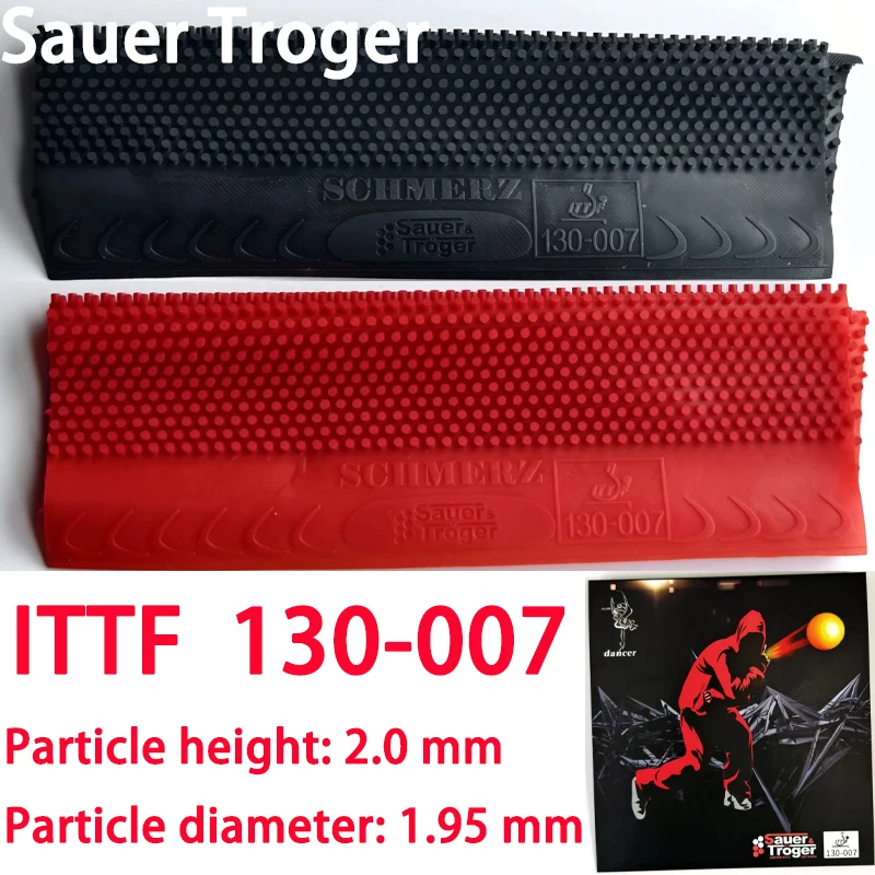 Sauer Troger Dancer 007 Pojedy – Table Tennis Single recenzja i cena