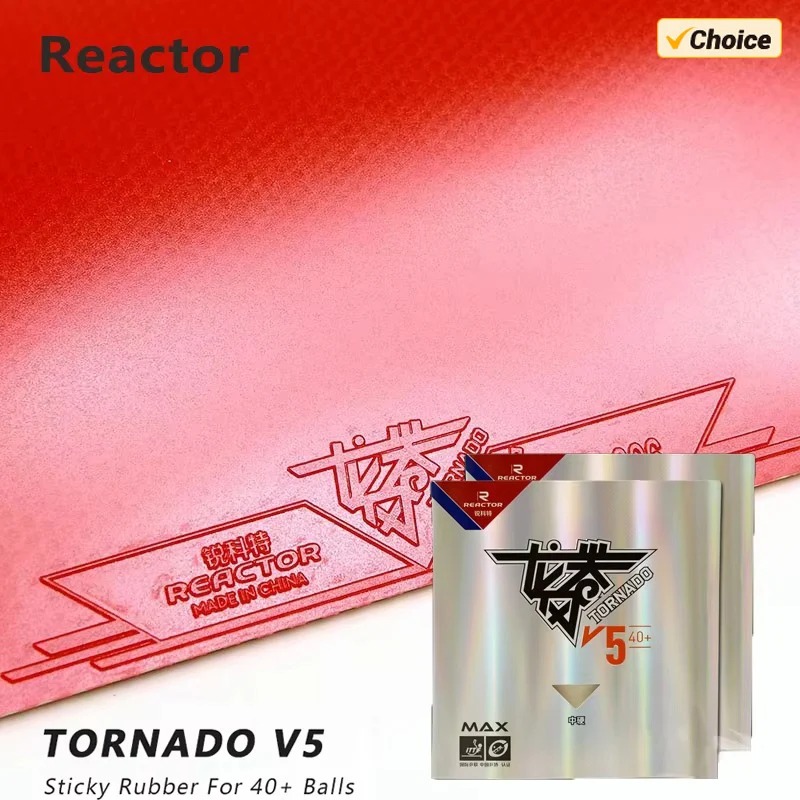 REACTOR Tornado V5 Guma do ten – Table Tennis Venue recenzja i cena