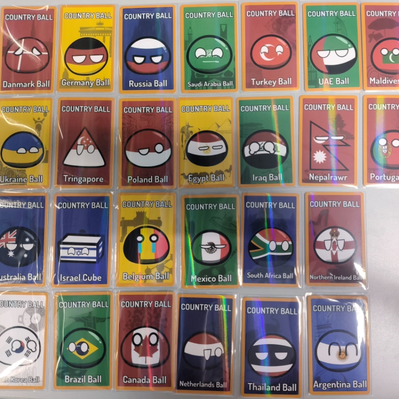 5 szt. Karty Countryballs Figu – Table Tennis France recenzja i cena