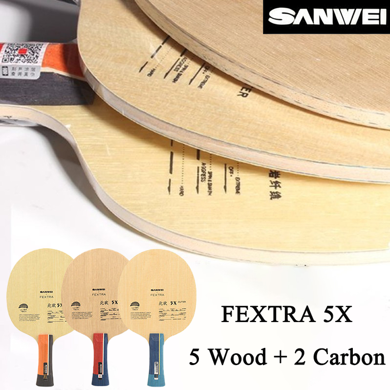 SANWEI FEXTRA 5X Niebiesko-Żół – Table Tennis Paddles recenzja i cena